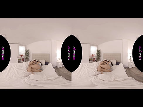 ❤️ PORNBCN VR 两个年轻的女同性恋者在4K 180 3D虚拟现实中醒来的角质，日内瓦贝鲁奇卡特里娜莫雷诺 ❤️ Sex video﹏﹏